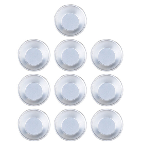 10Stück Eier- - Wiederverwendbare Backförmchen Für 1
