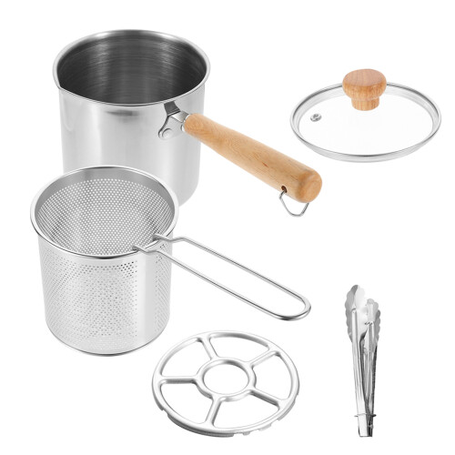 1 Set Fritteuse Topf Für Tempura Chips 2