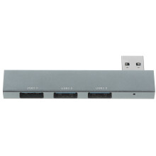 3-Port USB-Hub, USB-Verteiler, Mehrfach-USB-Adapter für Laptop