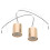 2St. Lampenfassung Innendesign E27 6