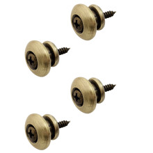 4 Gitarrengurtschnalle Bass Eisen Kleine Schnalle