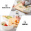 4Stk Prep Fleischplatte Japanische Art Gemüse Servierplatte 7