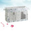 Make-Up-Taschen-Organizer Kulturtasche 7