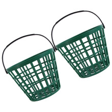2pcs Outdoor Golf Ball Storage Container Plastik
