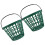 2pcs Outdoor Golf Ball Storage Container Plastik 1