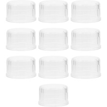 10St Splash-Proof Cup Covers Cocktail Shaker Deckel Kunststoff