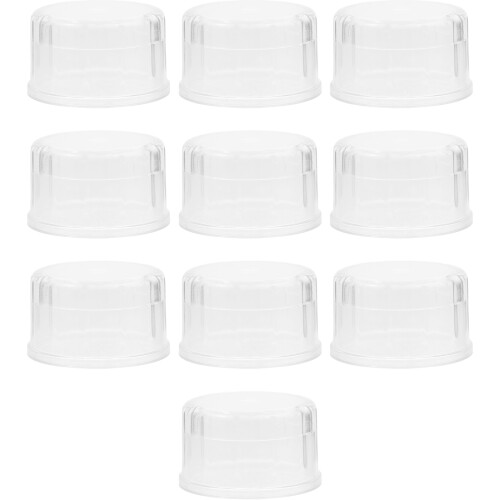 10St Splash-Proof Cup Covers Cocktail Shaker Deckel Kunststoff