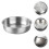 Multipurpose Dinner Teller Silber 5