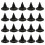 20 mini halloween hexenhüte schwarz für diy 9