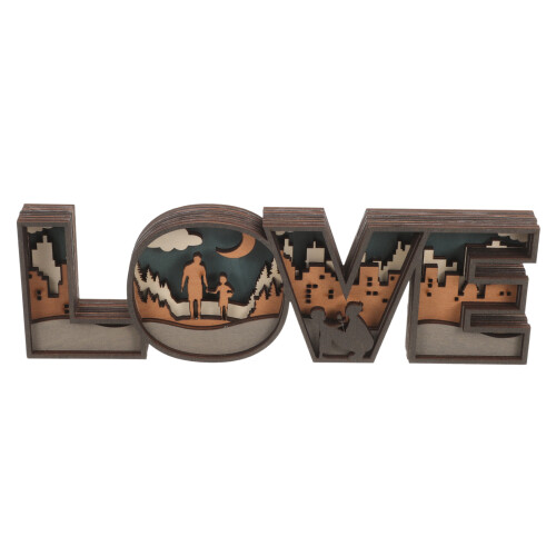 Letter Wohnaccessoire Holzbrief Buchstabe Diy 2