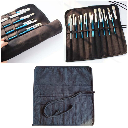 20 Mäppchen Stifte Etui Black