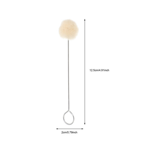 40 lederfarbe-wollwischer mit langem griff, , 1