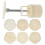 Raindrops Stempel Selbermachen Form Mondkuchen Blumenmuster 9