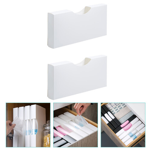 2Stück Müllbeutel Box Spender Organizer Kunststoffbeutel Halter 2