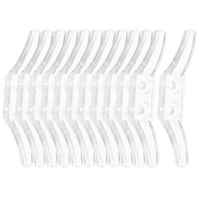 12 Transparente Fensterjalousie Schnurhalter Sicherung