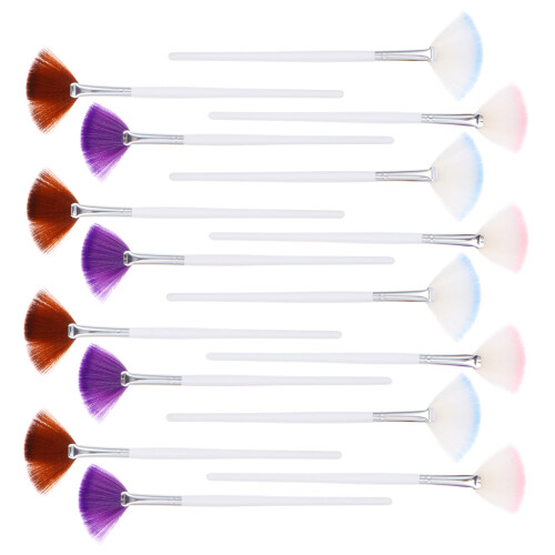 16 Holzgriff Make-up Die Gesichts-Make-up-