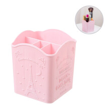 Vierfach Stiftehalter Aufbewahrungsbox Für Kosmetikpinsel Nagelkunst Pink