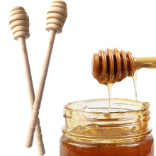 18 holz honig-rührstäbchen für milchtee und getränke