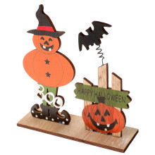 5er-pack halloween tischdekoration aus holz, wohnraumdekoration