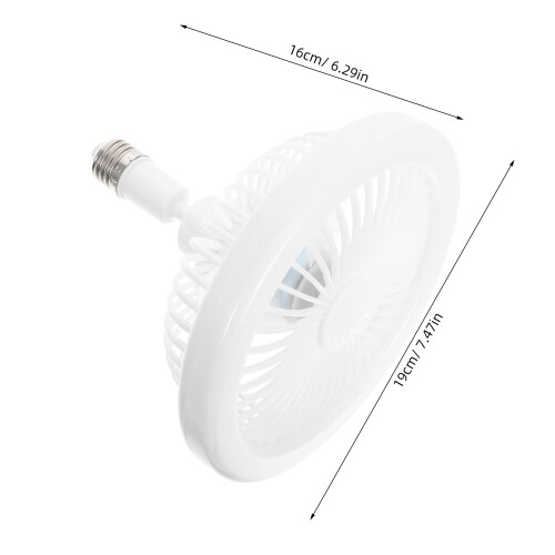 Verstellbare E27 Aromatherapie Leuchte Mit Ventilator Für 2