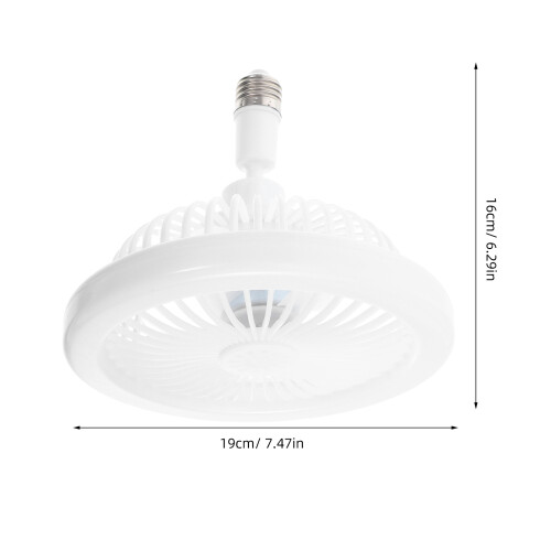 Verstellbare E27 Aromatherapie Leuchte Mit Ventilator Für 1