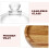 holz dessert cupcake servierplatte mit glasdeckel 7