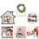 3Teiliges Stufiges Tablett Holzschild 4