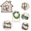 3Teiliges Stufiges Tablett Holzschild 3