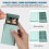 4 pillendosen, einfache pillenboxen, sortierte farben 8