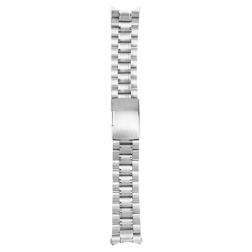 22 mm armband massivem mit gebogenen enden für 2
