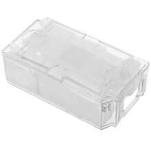 transparente uhrenbox, robuster display-container, 1 stück
