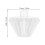 Coffee Filter Formhalter Präziser Papierhalter Für Passgenaue Passform 3