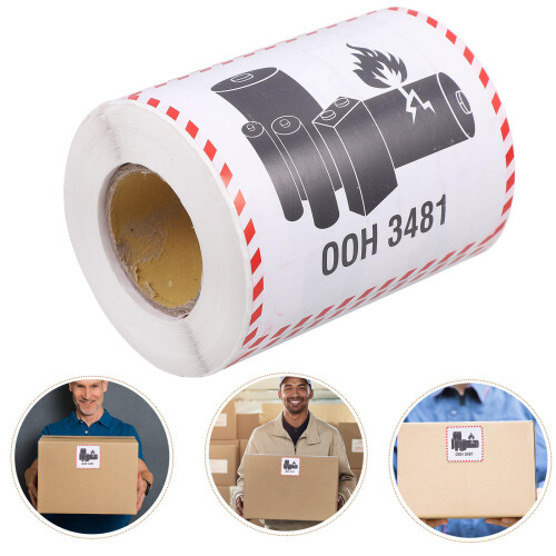 Batterie-Klebeetiketten 300 Einfache Anwendung 2