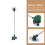 Mini Mäher PVC Modell Garten Deko 8