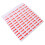 500 Rote Aufkleber Transparente Richtungs 4