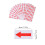 500 Rote Aufkleber Transparente Richtungs 2
