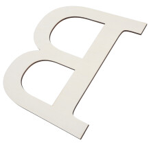 Große Holzbuchstaben 29,5 Cm Buchstabe B Für Wanddekoration Diy