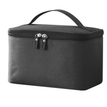 Wash Bag Toiletries Bag Schwarz Oxfordstoff 1Stk
