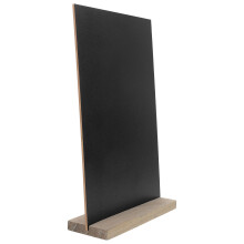 1St Kleine Holztafel Mit Sockel Für Schultafel Partydekoration