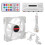 1 set pc-computer ultraschweigsamer led-ventilator mit kühlkörper 10