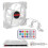 1 set pc-computer ultraschweigsamer led-ventilator mit kühlkörper 7