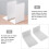 2Stk Einfache Metall Buchstützen Für Desktop Zuhause 8