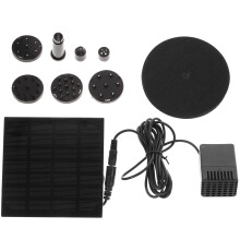 solar wasserpumpe 1,2 w für außenbewässerung teich pool aquarium