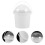 5 plastikbecher mit deckel für , snacks & popcorn 3