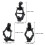 6 harz skelett figürchen mini gotisches desktop ornament 10
