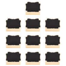 10 mini- mit – holzgerahmtes dekokreideboard