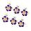6 Blumen Serviettenhalter Zubehör 1