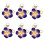 6 Blumen Serviettenhalter Zubehör 4