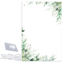 whiteboard aus acryl, unliniert, abwischbar, planungstafel