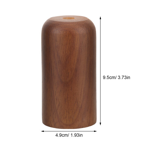 holz e27 lampenfassung mit sockel für 2